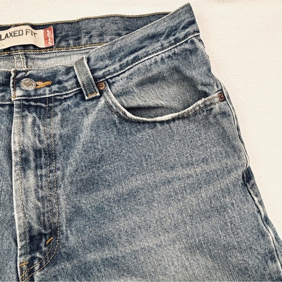 Vintage Levi’s 550 Light Wash Faded Relaxed Tapered Loose “Mom” Jeans Size 34/30 - Picture 7 of 15